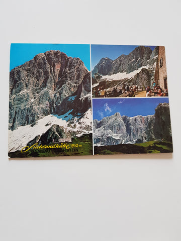 AK Südwandhütte. Ramsau Dachstein.