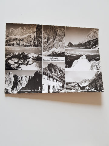 AK Gruß von der Dachstein-Südwandhütte.