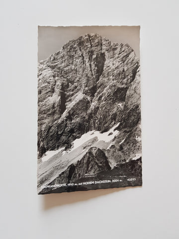 AK Südwandhütte mit Hohem Dachstein. (1958)