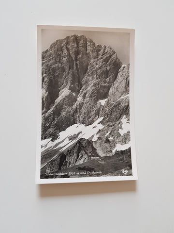 AK Südwandhütte und Dachstein.