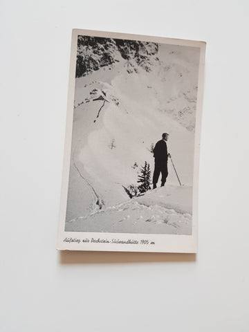AK Aufstieg zur Dachstein-Südwandhütte.