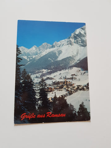AK Grüße aus Ramsau.