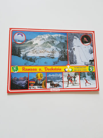 AK Ramsau am Dachstein. Nordische Ski-WM 1999.