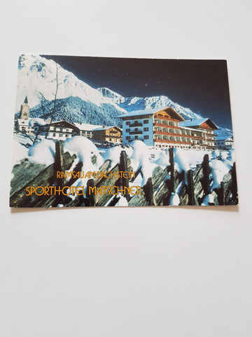 AK Ramsau am Dachstein, Sporthotel Matschner.
