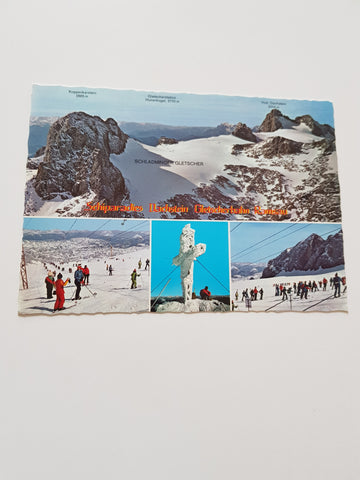 AK Schiparadies Dachstein Gletscherbahn Ramsau.