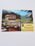 AK Ramsau am Dachstein 87. Pension Bergpracht. Bes. Fam. Tritscher.