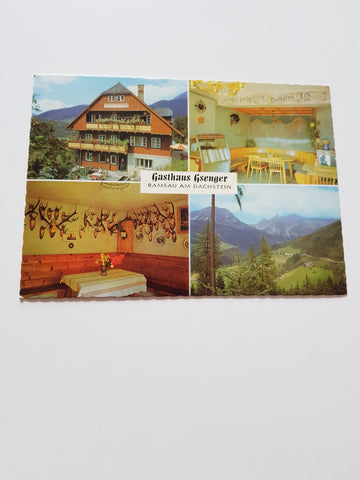 AK Ramsau am Dachstein 26. Gasthaus Gsenger. A. u. A. Steiner.