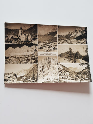 AK Sommerfrische Ramsau-Dachstein.
