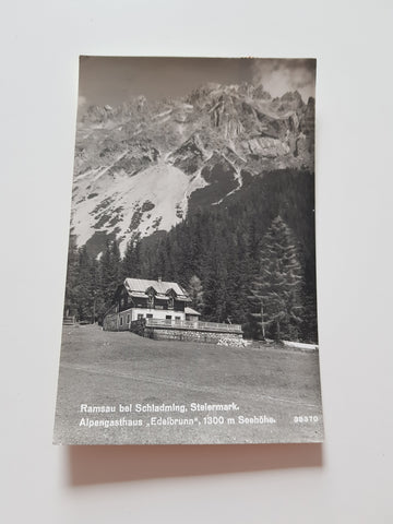AK Ramsau. Alpenmgasthaus Edelbrunn.