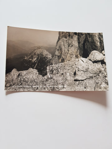 AK Dachstein. Ausstieg aus der Hunerscharte.