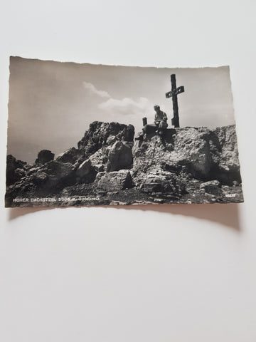 AK Hoher Dachstein. Gipfelkreuz.