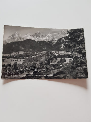 AK Blick auf die Dachsteingruppe von Ramsau am Dachstein.