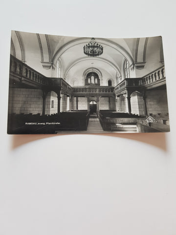 AK Ramsau, evang. Pfarrkirche. (1935)