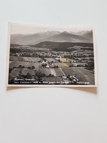 Muster-Foto-AK Ramsau. Gasthaus zum Dachstein.