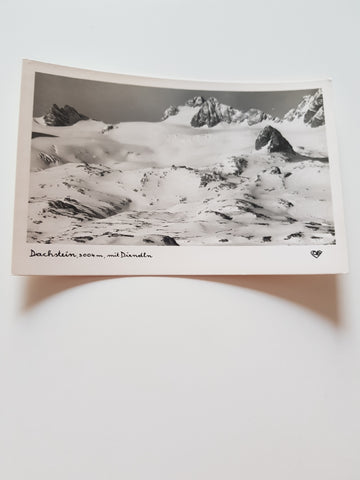 AK Dachstein mit Dirndln.