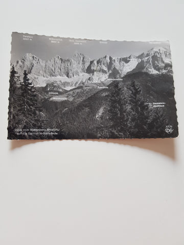 AK Blick vom Rettenberg Ramsau auf die Dachstein-Südwände.