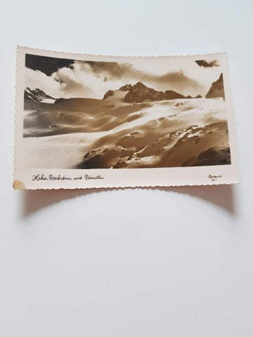 AK Hoher Dachstein mit Dirndln.