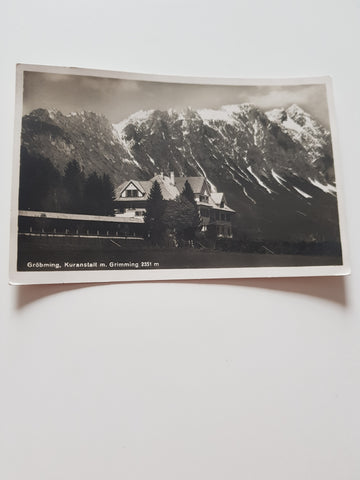 AK Gröbming. Kuranstalt. (1928)