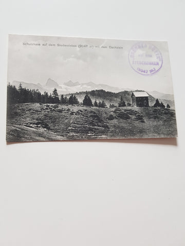 AK Schutzhaus auf dem Stoderzinken.