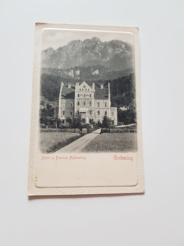 AK Gröbming. Hotel u. Pension Hofmaning.