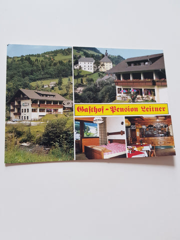 AK Donnersbach. Gasthof Pension Leitner.