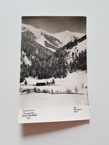 AK Donnersbachwald Alpenpension Perweinhütte.