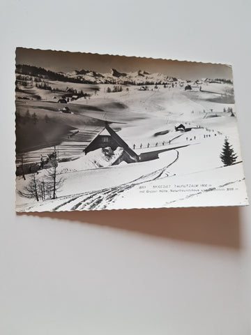 AK Skigebiet Tauplitzalm mit Grazer Hütte, Naturfreundehaus und Dachstein.