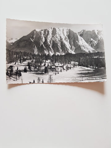 AK Tauplitzalm gegen Grimming. (1956)