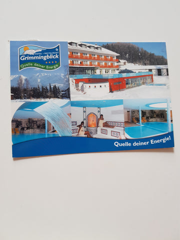 AK Bad Mitterndorf 279. Hotel Restaurant Grimmingblick.