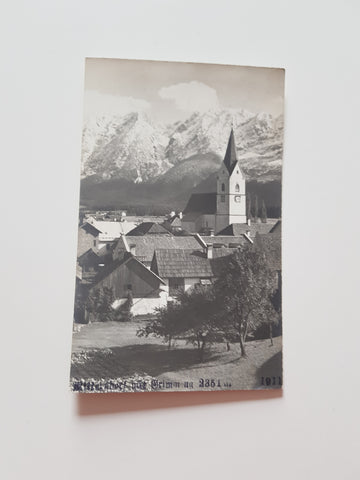 AK Mitterndorf mit Grimming. (1911)