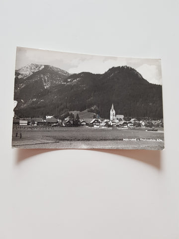 AK Mitterndorf m. Lawinenstein.