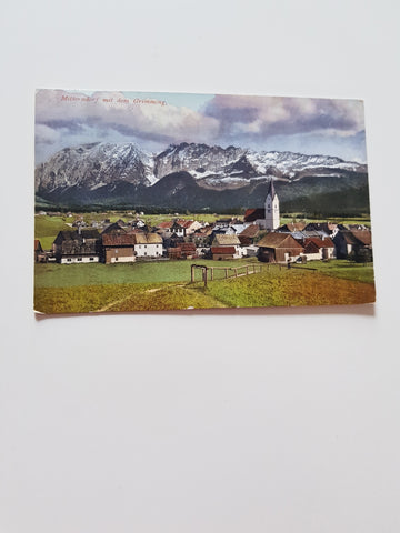 AK Mitterndorf mit dem Grimming. (1909)
