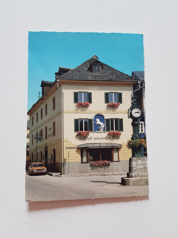 AK Bad Aussee. Gasthof Weißes Rößl. Ausseer Land.