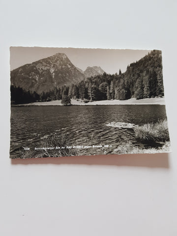AK Sommersberger See bei Bad Aussee gegen Sarstein.