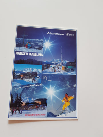 AK Haus. Hauser Kaibling. Krummholzhütte...