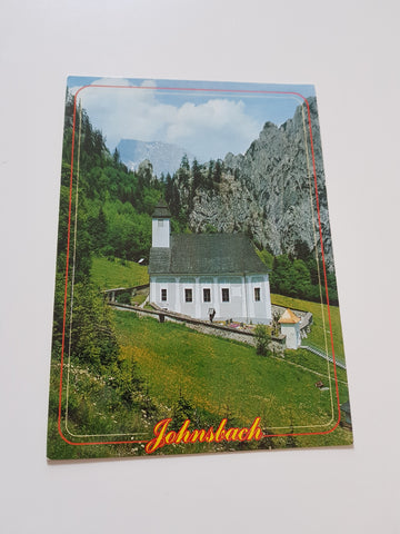AK Johnsbach im Gesäuse. Pfarrkirche. (1988)