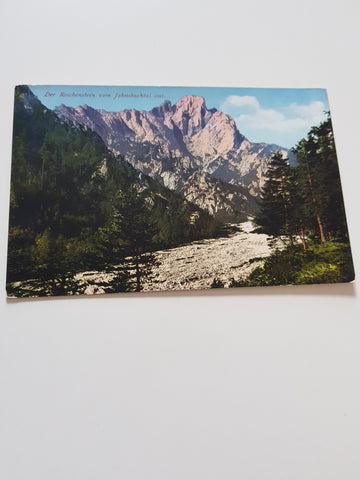 AK Der Reichenstein vom Johnsbachtal aus.