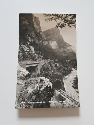 AK Neue Gesäusestrasse mit Planspitze. (1941)
