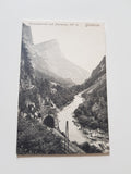 AK Hochstegtunnel und Planspitze. Gesäuse. (1907)