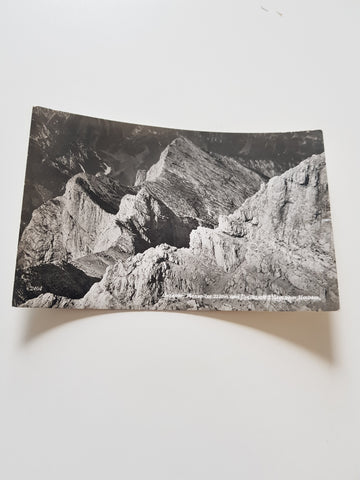 AK Gesäuse: Planspitze und Roßkuppe vom Hochtor.