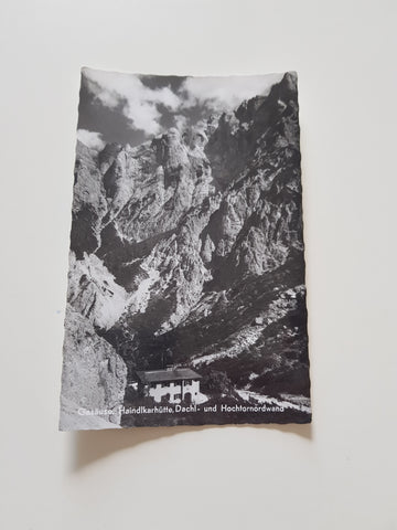 AK Gesäuse. Haindlkarhütte, Dachl- und Hochtornordwand. (1964)