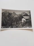 AK Blick auf gr. u. kl. Buchstein Gesäuse. Ennstalerhütte am Tamischbachturm. (1934)