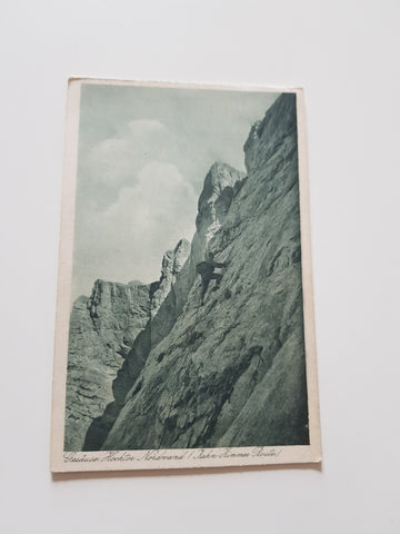 AK Gesäuse. Hochtor Nordwand. Jahn-Zimmer Route.