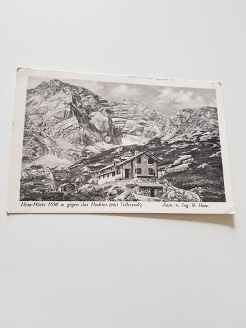 AK Hess-Hütte gegen das Hochtor.