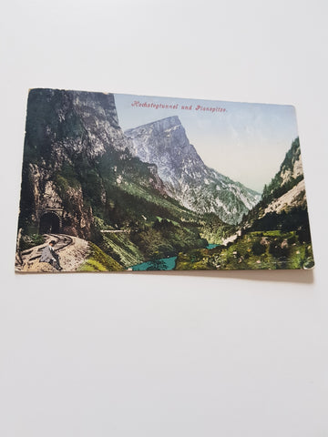 AK Hochstegtunnel und Planspitze. (1908)