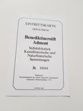 Eintrittskarte Benediktinerstift Admont. (Thronbaldachin des Abtes Anton II. (Ausschnitt)