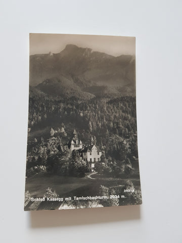 AK Schloß Kassegg mit Tamischbachturm. (1942)