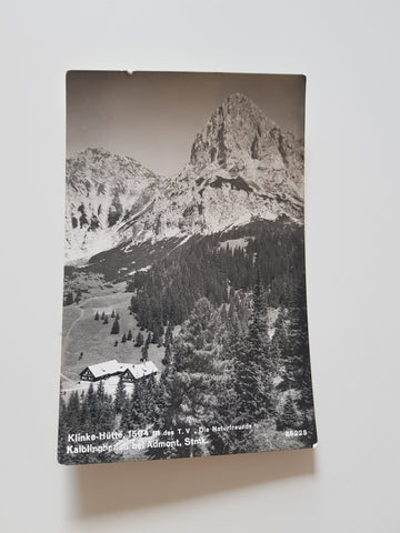 AK Klinke-Hütte des T.V. Die Naturfreunde Kaiblingboden bei Admont.