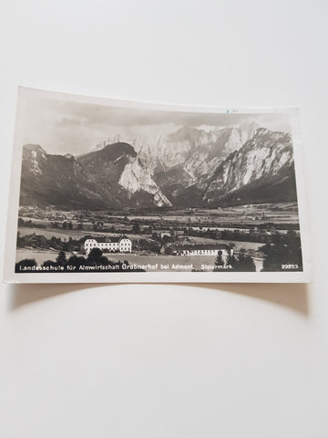 AK Landesschule für Almwirtschaft Grabnerhof bei Admont. (1934)