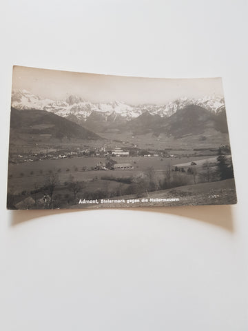 AK Admont gegen die Hallermauern. (1941)